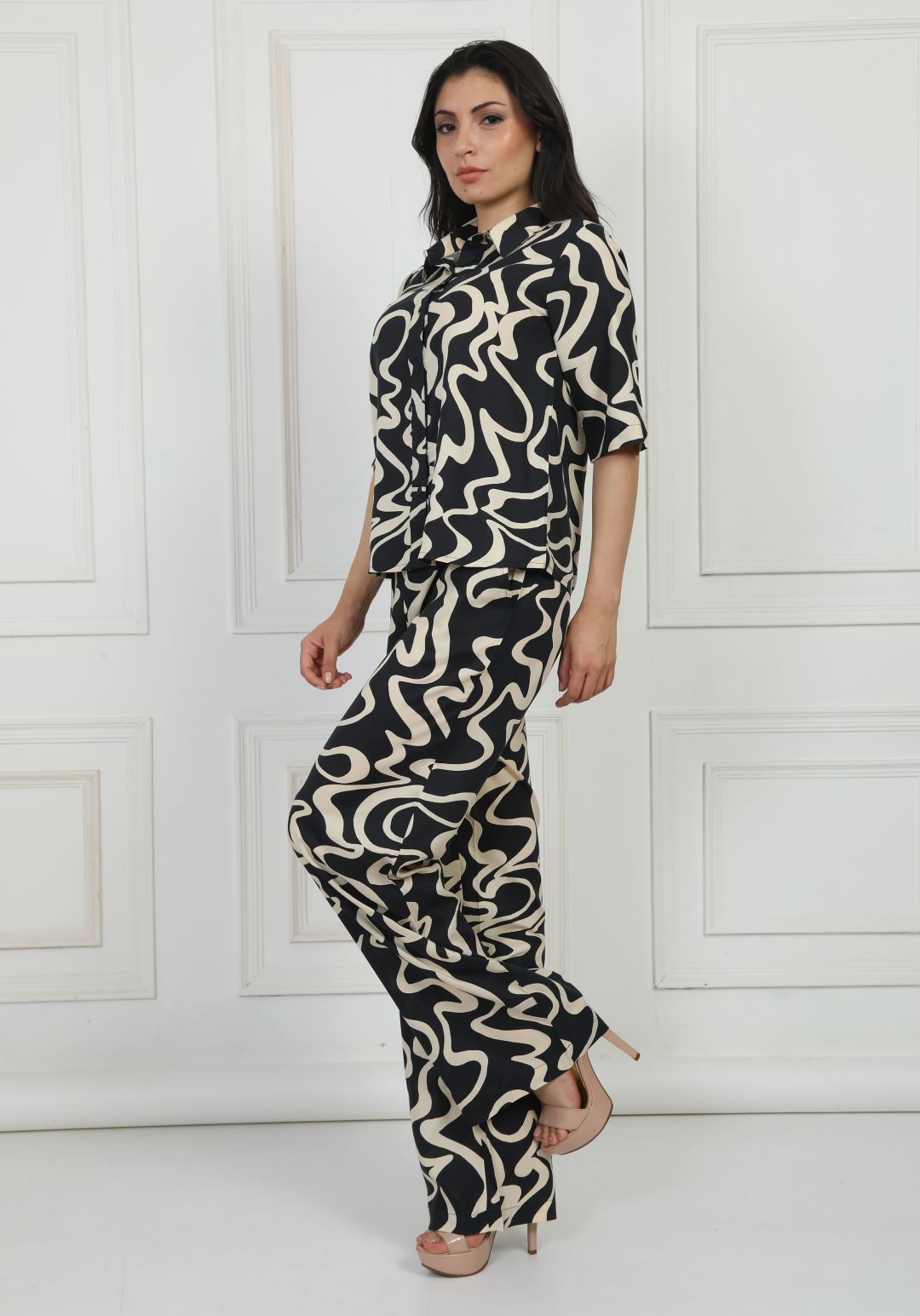 FB Printed Co-Ord Set for Girl