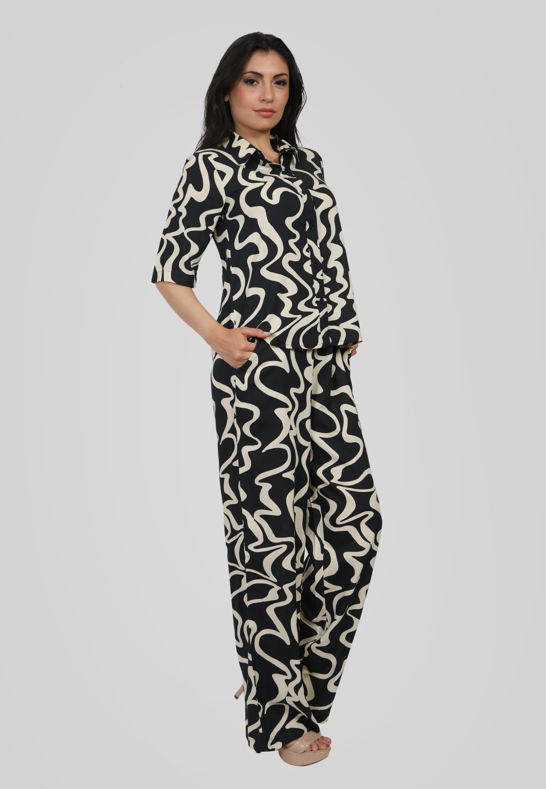 FB Printed Co-Ord Set for Girl